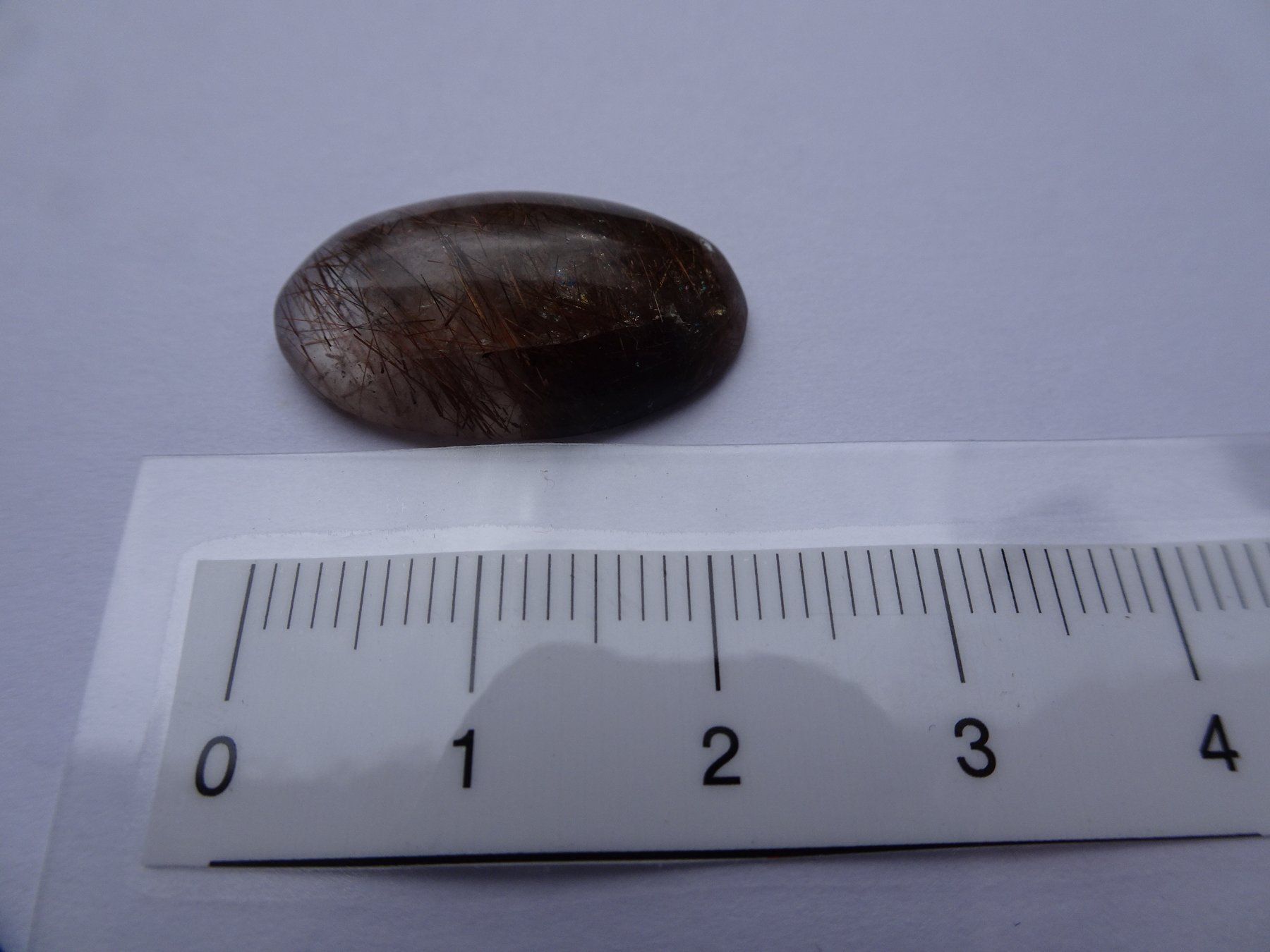 Edelsteine: Cabochon Rutilquarz 23x14x6 mm – Neu (gemäss Beschreibung) aus martina von Tignuppa