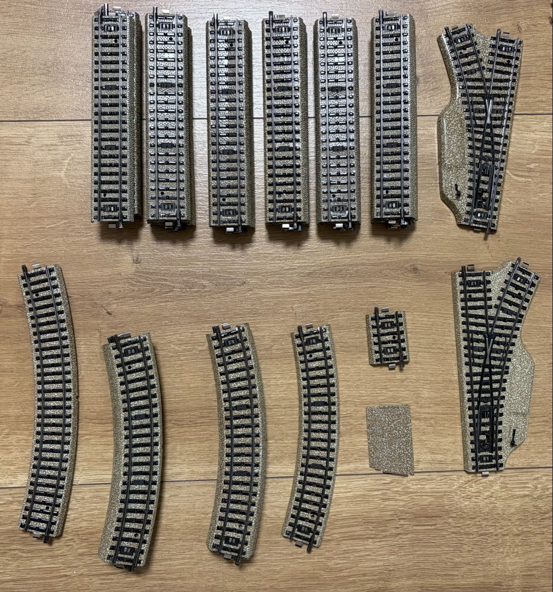 Märklin Modellini di ferrovie: Marklin Gleise, Weichen, Trafo – Difettoso da Liestal venduto da RogerS28