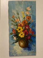 A. Rolland Stilleben signiert mit Blumen in Vase