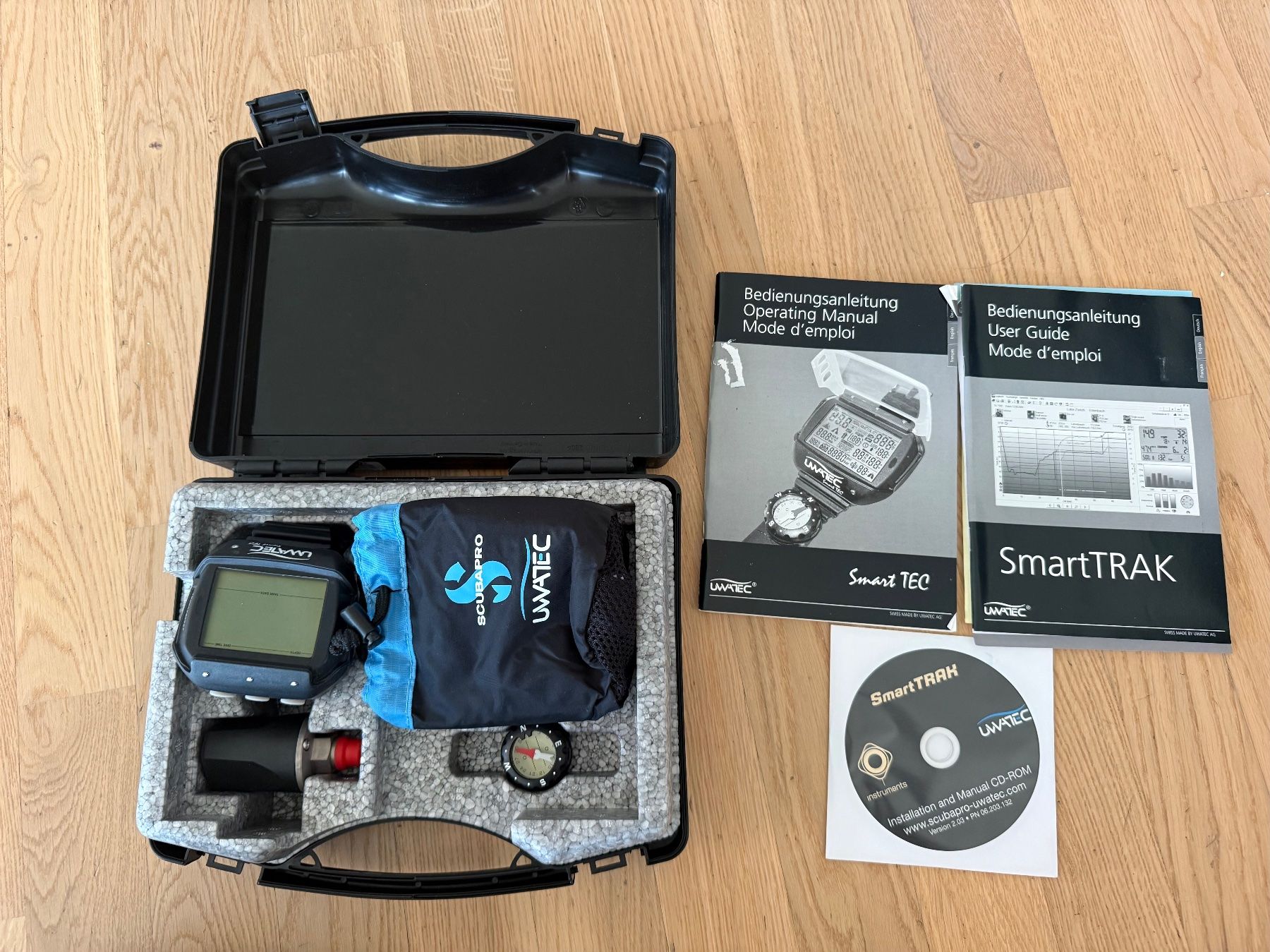 Smartwatch: Scubapro Uwatec Smart TEC Tauchcomputer-Set inkl. Sender – Defekt aus Hüttikon von Mellie422