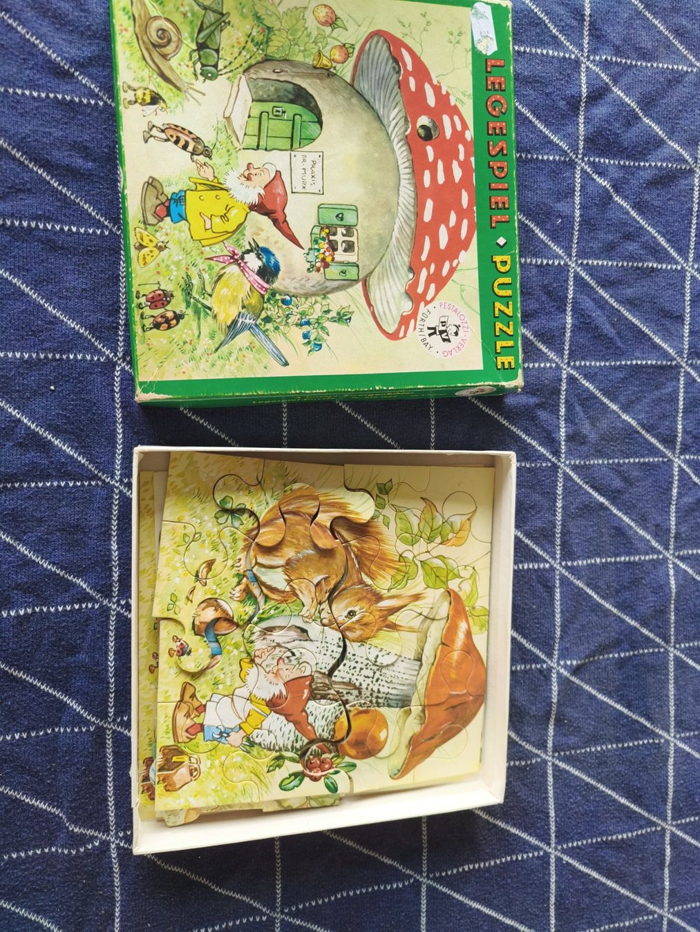 Puzzle: Vintage Puzzle Zwerge 2x – Usato da MUEHLAU venduto da ibo_5c7d 1