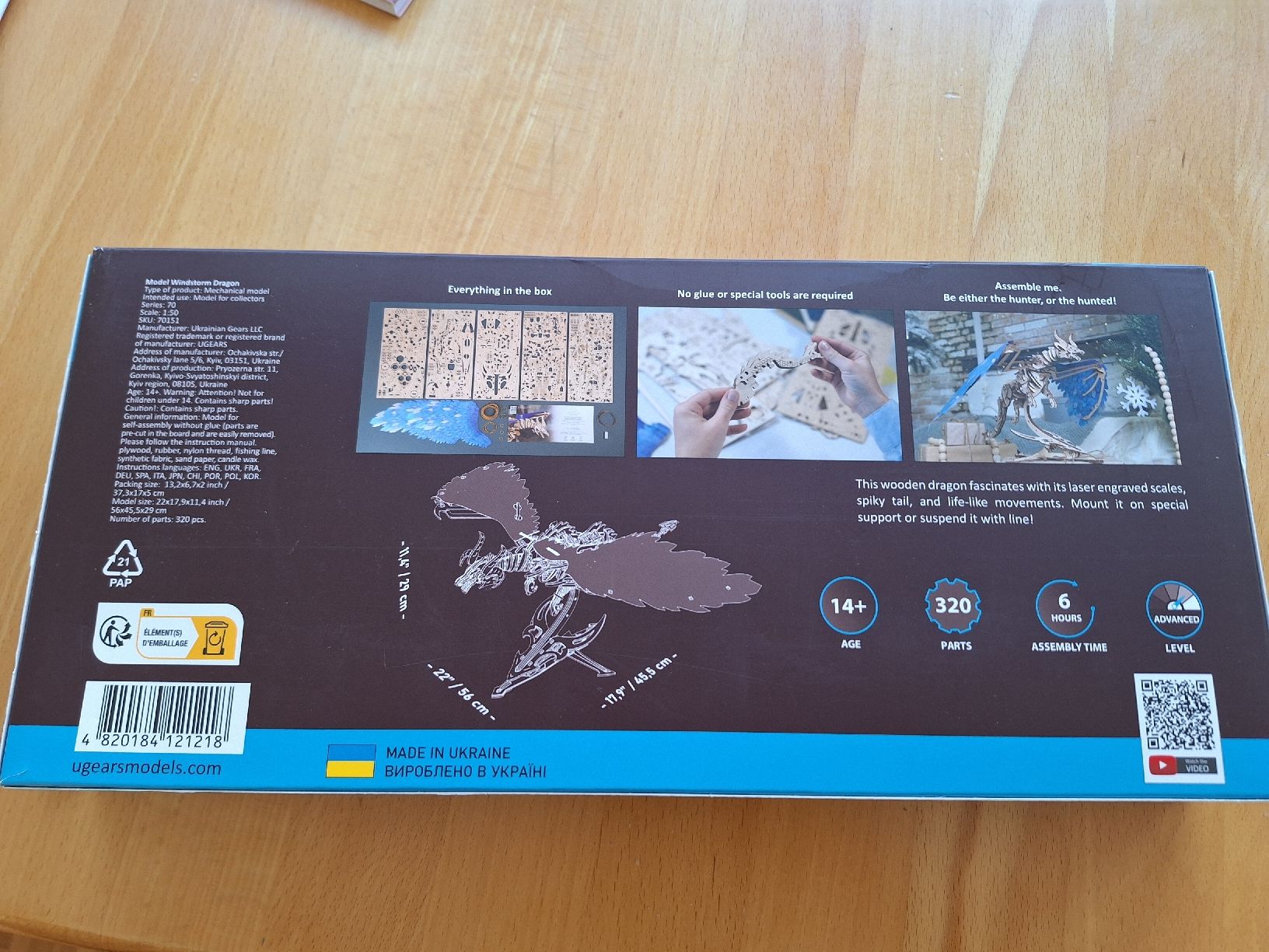 Kit di costruzioni: Ugears Windstorm Dragon – Nuovo (secondo la descrizione) da Domat Ems venduto da rup_z2ky 1