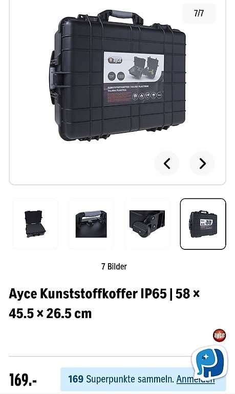 Reisekoffer: Neuer Kunststoffkoffer  – Gebraucht aus Buchs AG von ths_j2lz 4