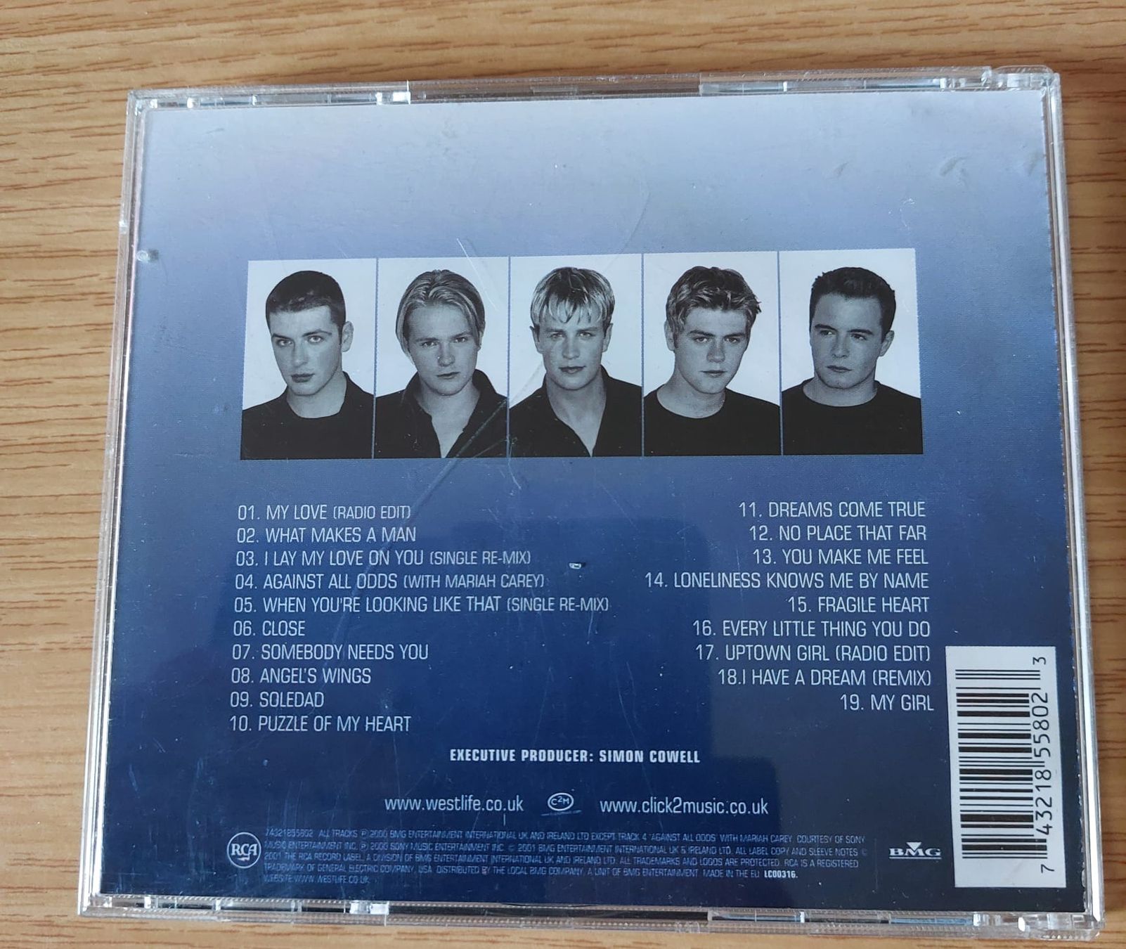CD: CD - Westlife - Coast To Coast – Usato da Urtenen-Schönbühl venduto da Kahru 1
