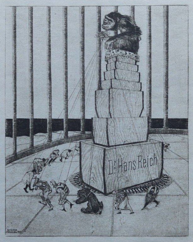 Gemälde: Exlibris Sascha Kronburg - Original Radierung – Gebraucht aus Obfelden von Exlibris-Art