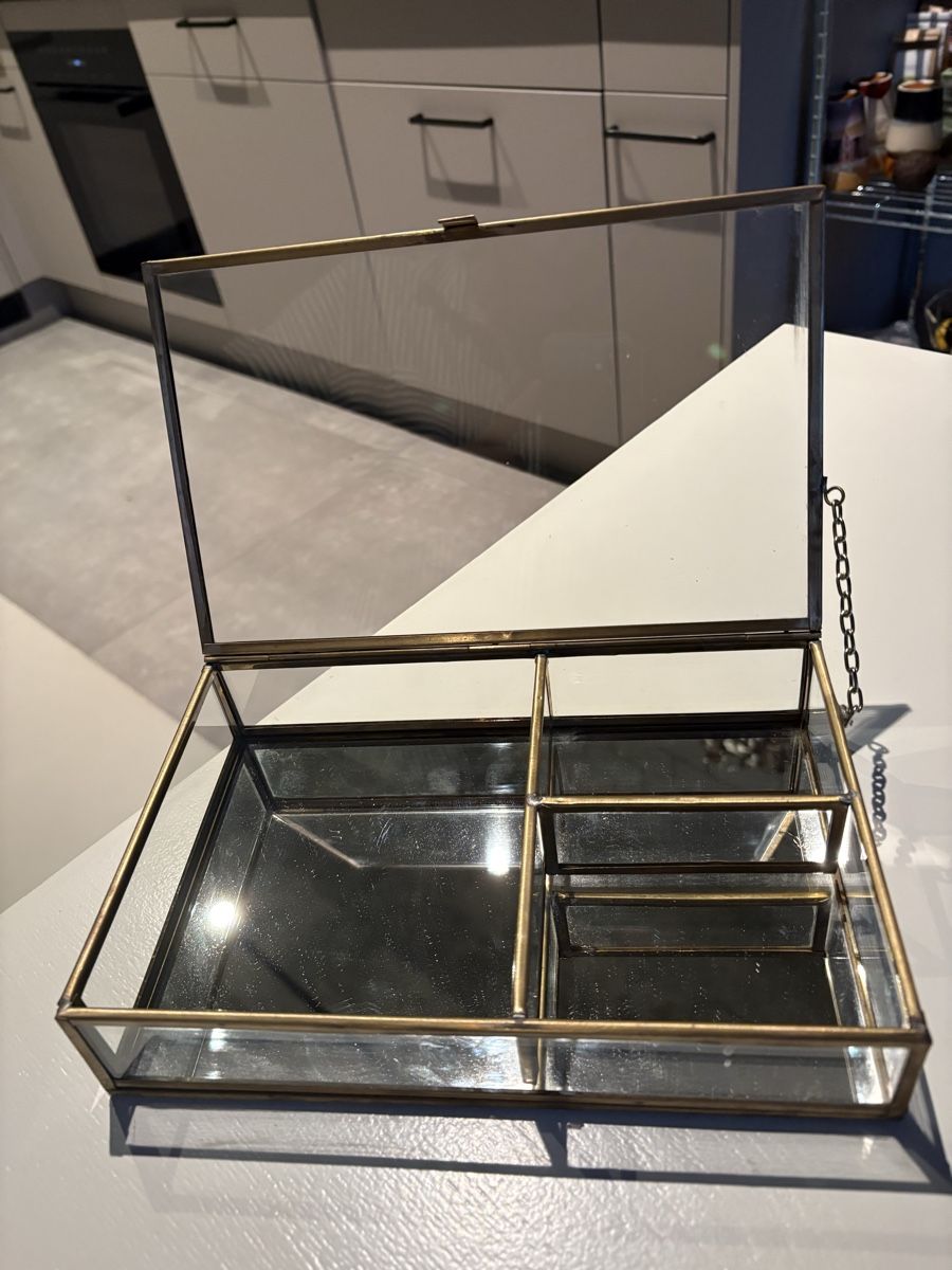 Portagioie: Schmuckkästchen aus Glas – Nuovo (secondo la descrizione) da Derendingen venduto da car_whc7 1