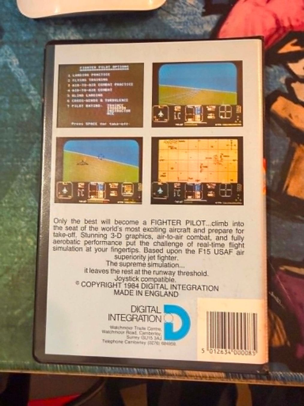 Spiele: Fighter Pilot Commodore 64 - 128 – Gebraucht aus Giubiasco von Ticinerd 2