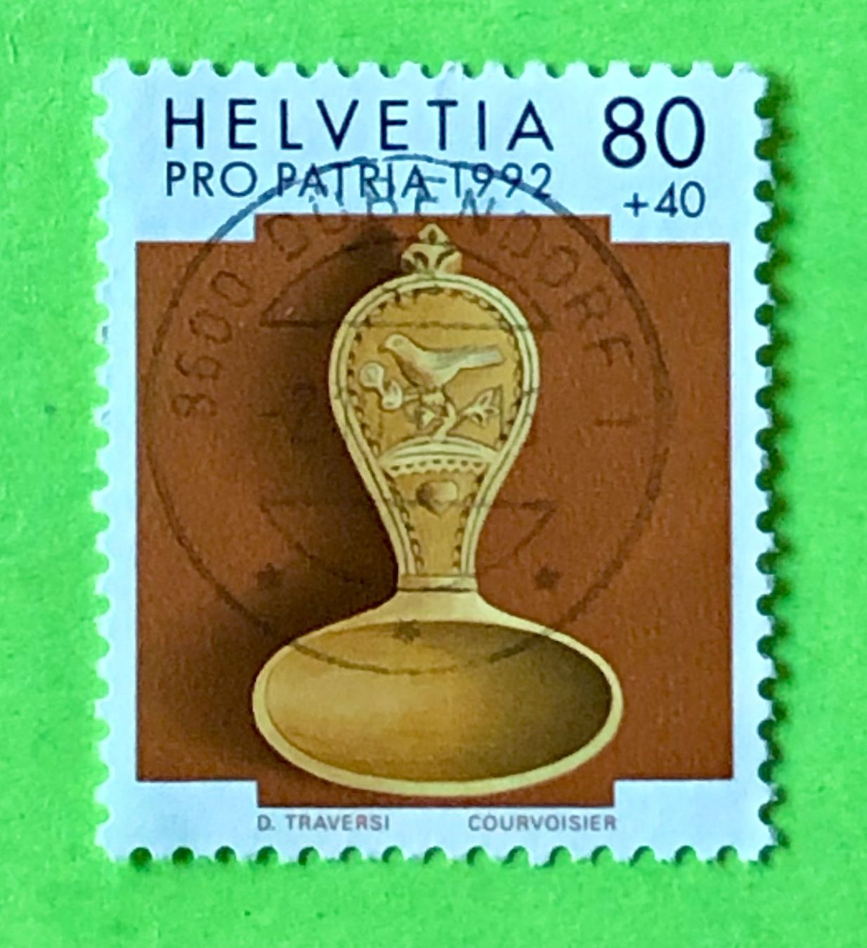 Tous les timbres: Nr.B 237 GESTEMPELT Rahmlöffel Dübendorf 1992 – D'occasion à Aarau par Billa007