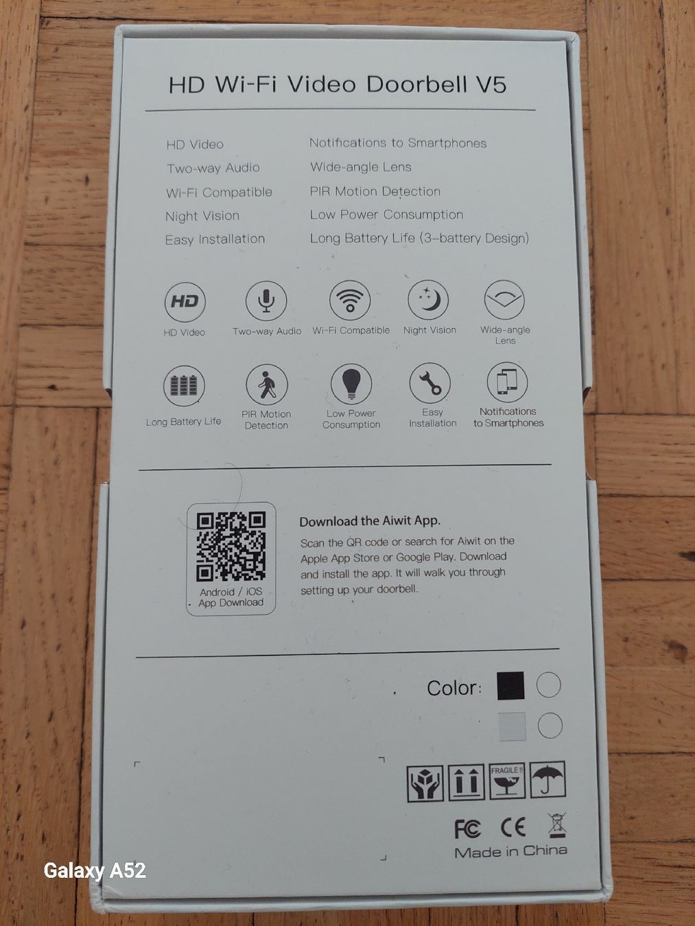 Videocamere: HD WiFi Video Türklingel V5, Neu – Nuovo e nell'imballaggio originale da Herzogenbuchsee venduto da Muratelagozlu 2