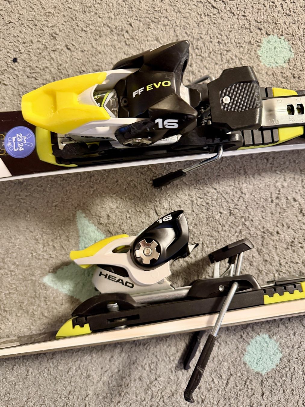 ski occasion HEAD WORLD CUP REBELS taille : 158 cm = 1