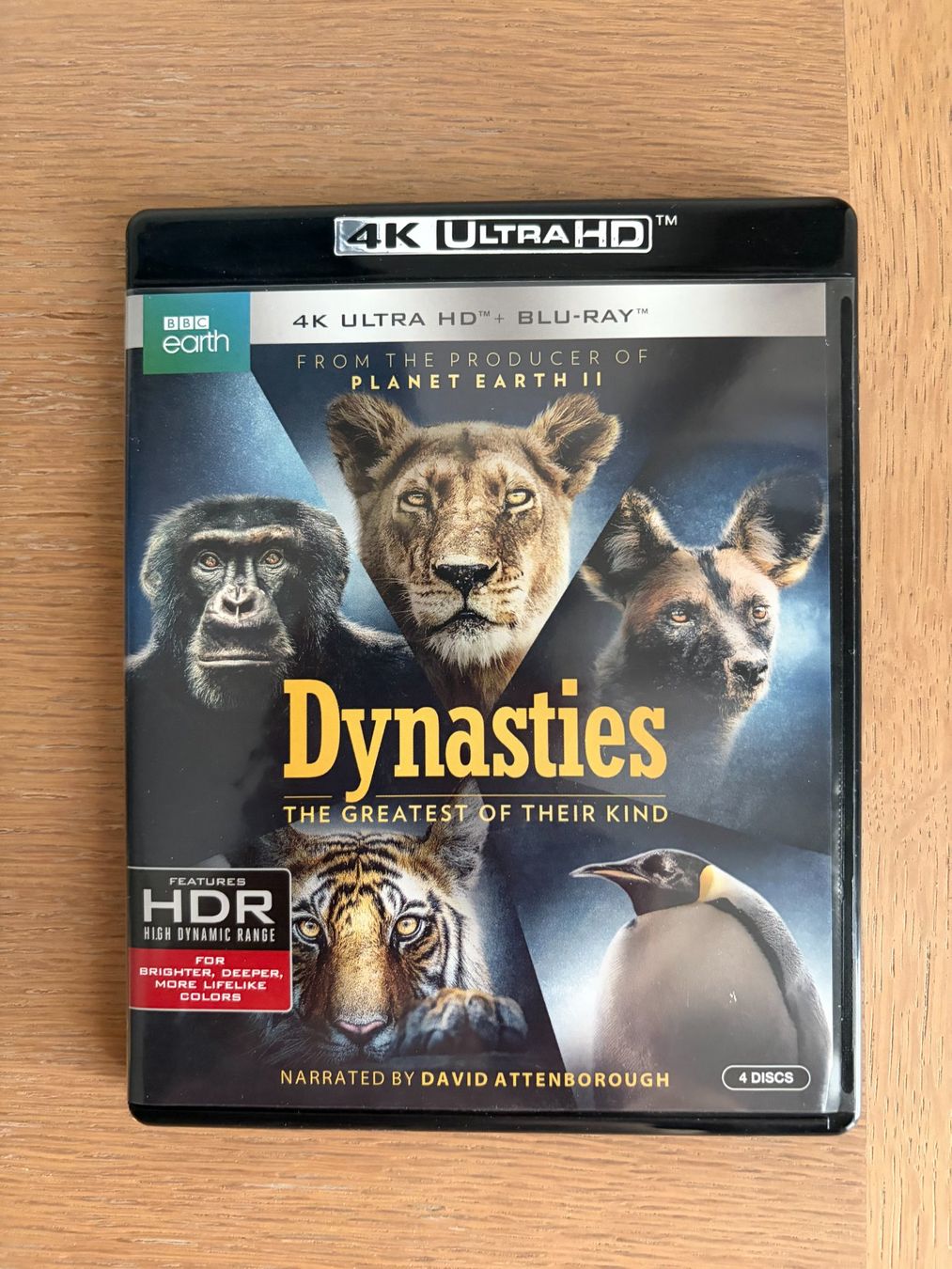 Tous les DVDs: DYNASTIES BBC 4K ET BLU RAY – D'occasion à Geneve par tigre69