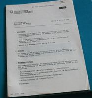 Weisung für die Entsorgung von Altölen