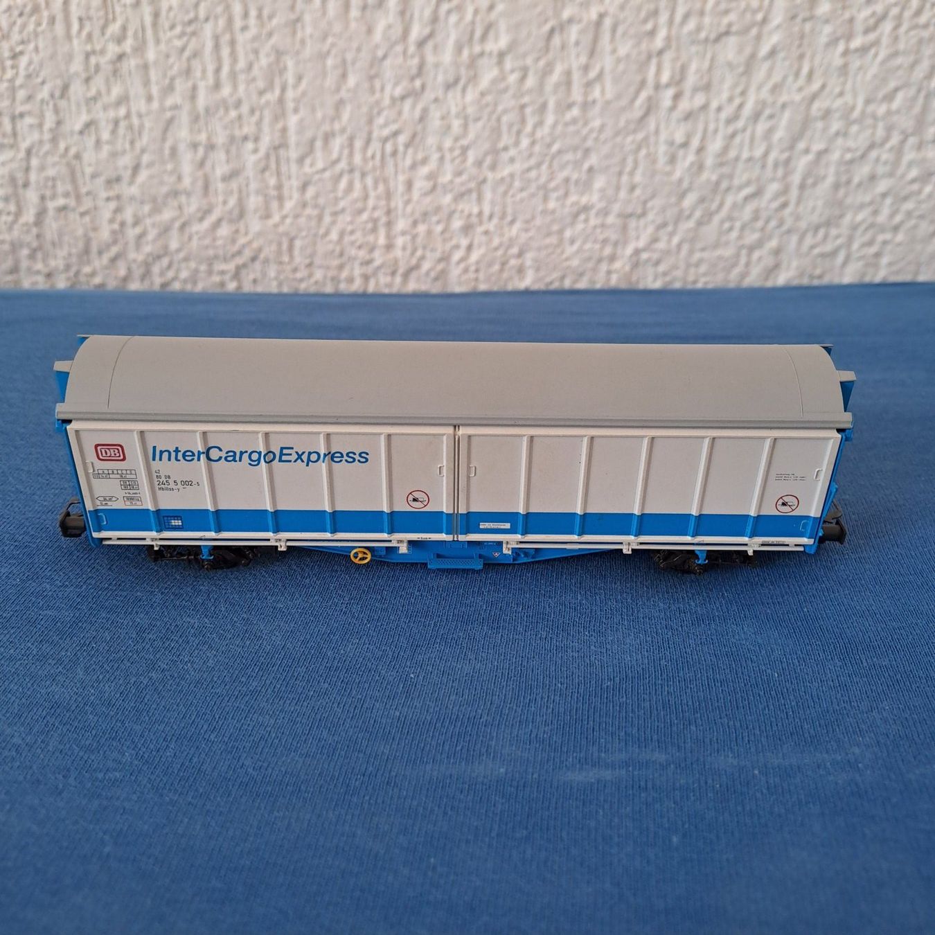 Fleischmann Modellini di ferrovie: Fleischmann 5370 DB Hbillss InterCargoExpress ohne OVP – Usato da Landquart venduto da Rber