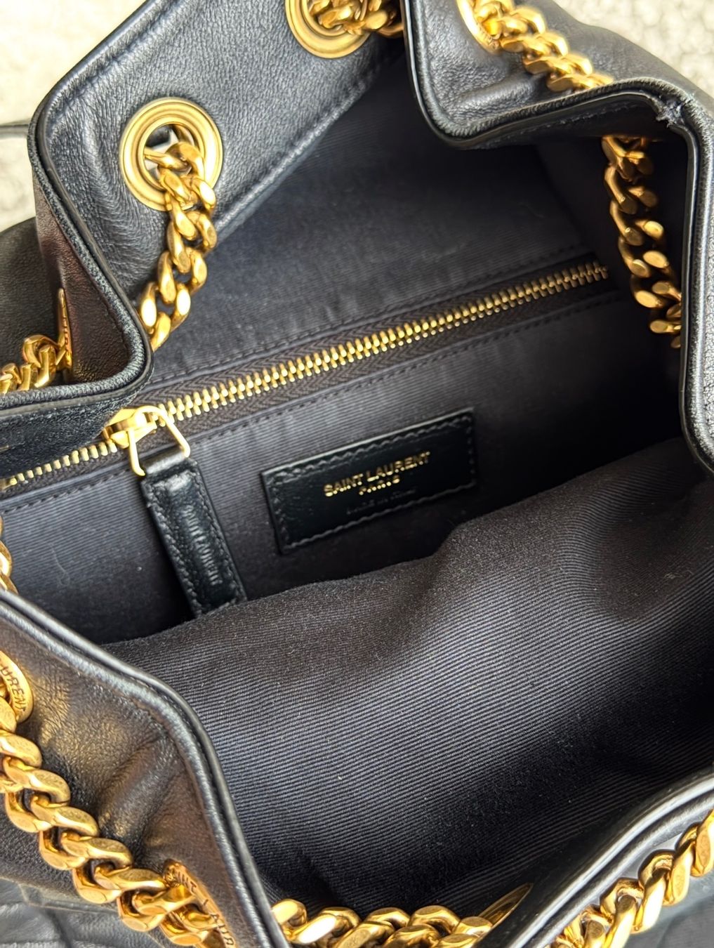 Saint Laurent Sacs femmes: Saint Laurent Joe Backpack – D'occasion à Genève par ram_52dk 8