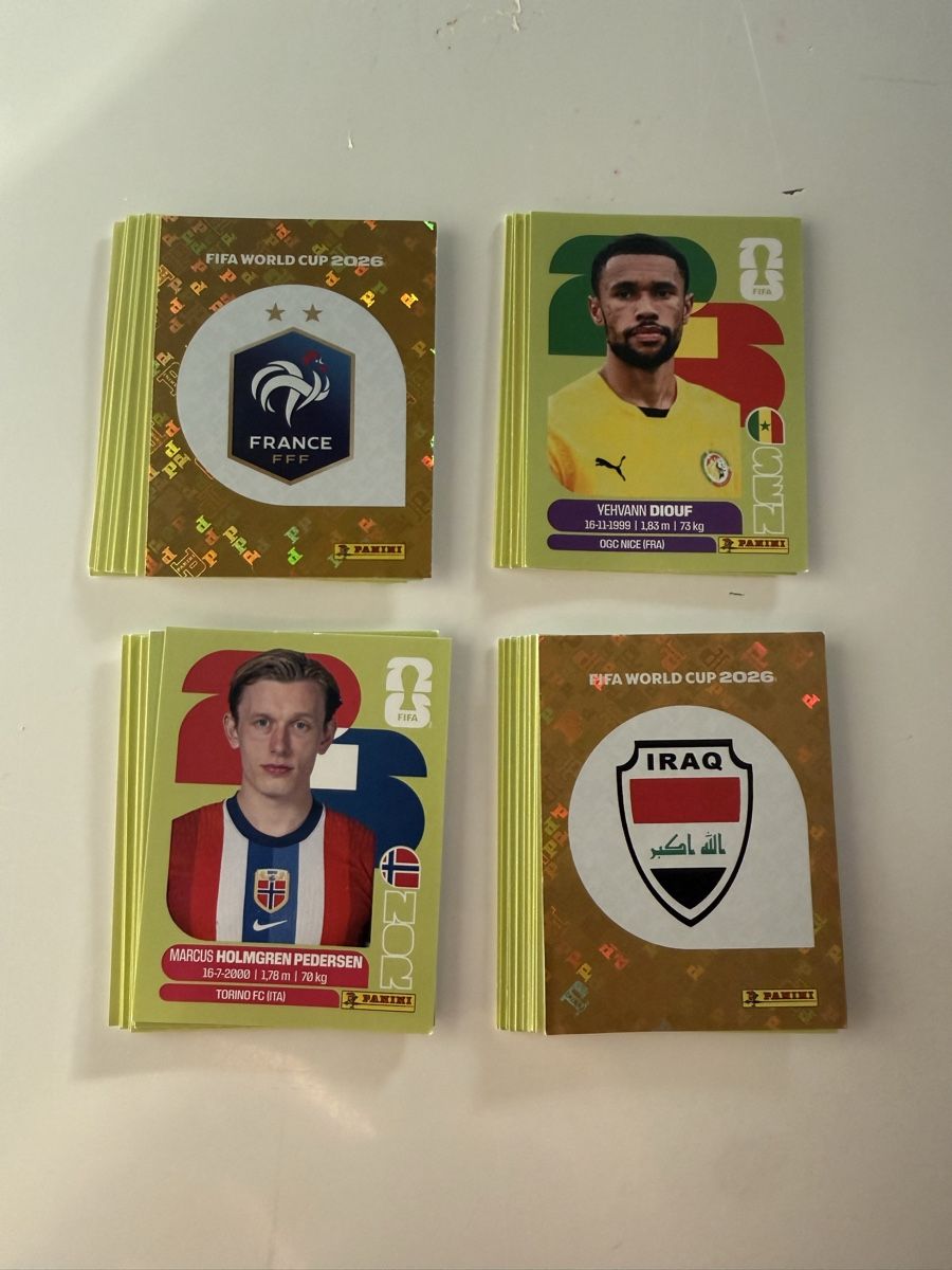 Panini Cartes à collectionner: Gruppe I, keine Doppelte – Neuf (Voir description) à Bischofszell par fab_vzv8