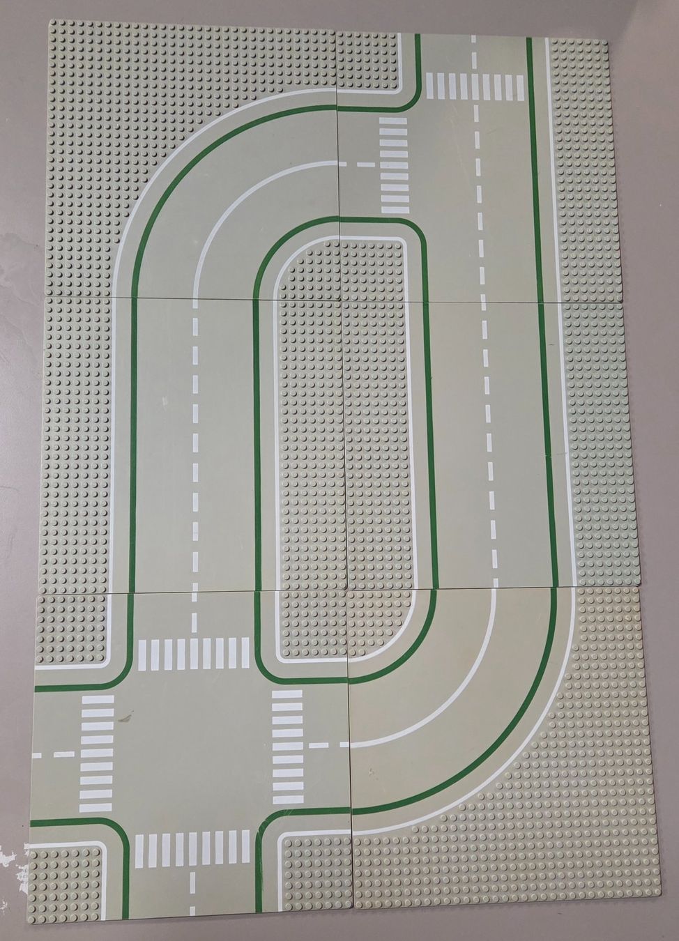 Lego Kit di costruzioni: Lego 6x Strassenplatten / Baseplates – Usato da Basadingen venduto da NekoBricks