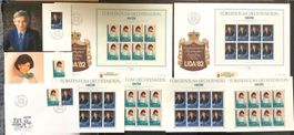 1982 Liechtenstein Lot LIBA 82’ FDC - Bogen Satz ** & ET …