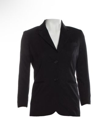 The Row Black Wool Blazer