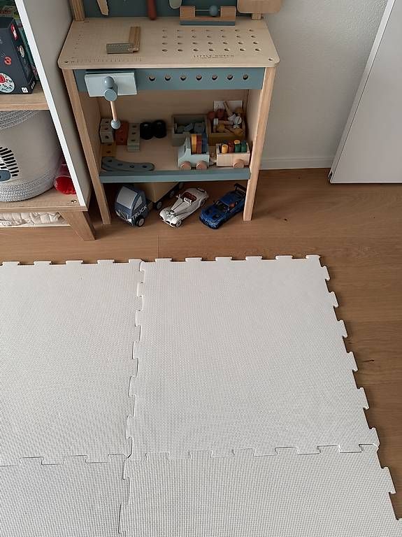 Tappeto da gioco: Schaumstoffmatte 14 Stück weiss – Usato da Sargans venduto da jenabek 2