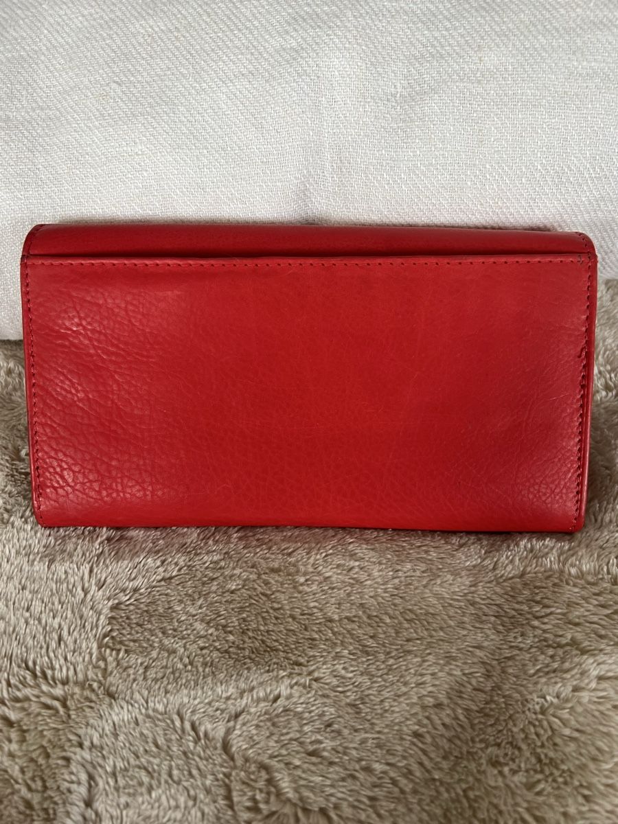 Portamonete: Red real Leather Wallet, NEW – Nuovo (secondo la descrizione) da Collex venduto da jam_hsr2 3