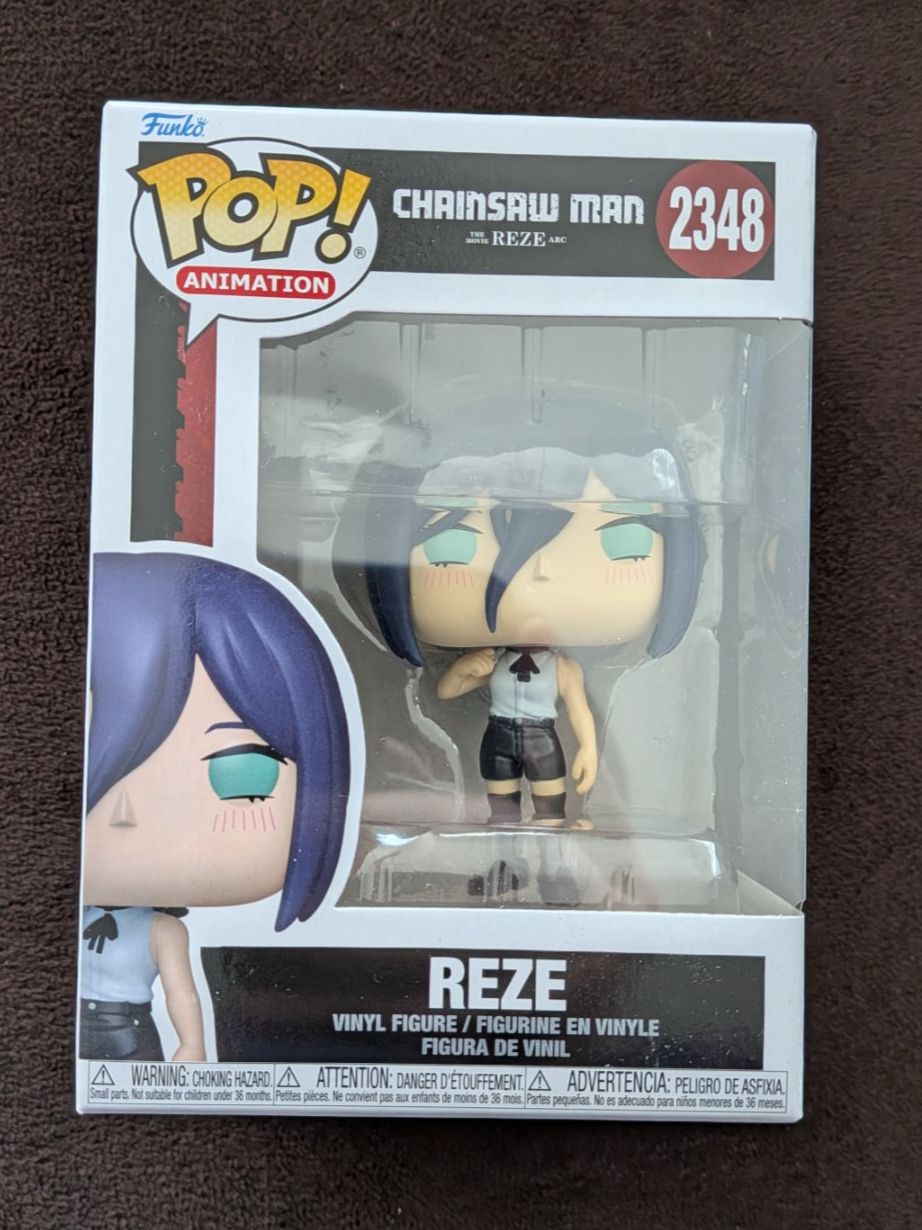 Funko Statuette: Funko Pop! Chainsaw Man - Reze #2348 – Nuovo e nell'imballaggio originale da Obfelden venduto da RCO85