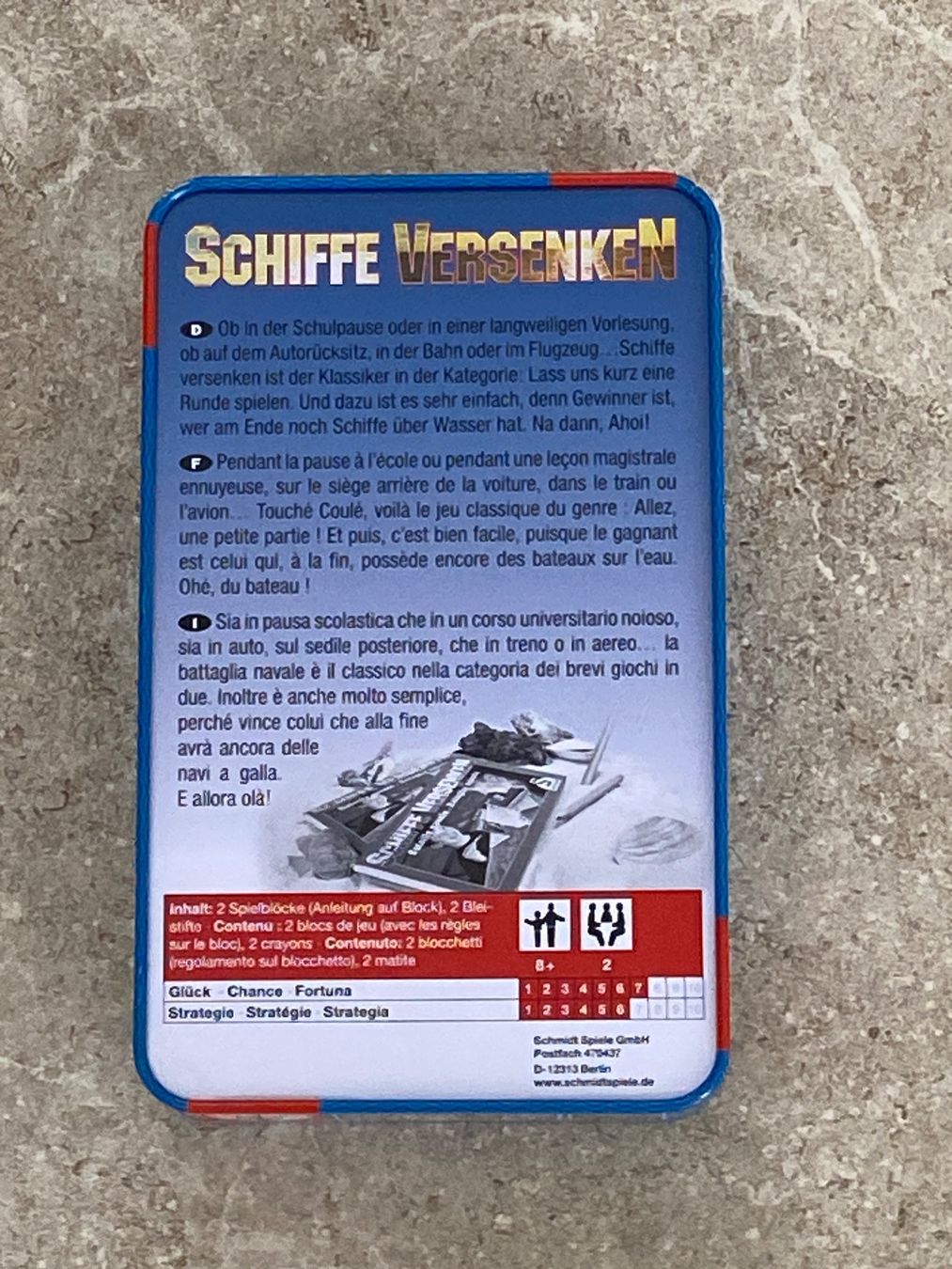 Jeux: Schiffe versenken!  OVP, neu! – Neuf avec emballage d'origine à Gächlingen par Tara_devi 1