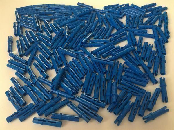 Lego*200*Doppel-Verbinder*blau*V101 1