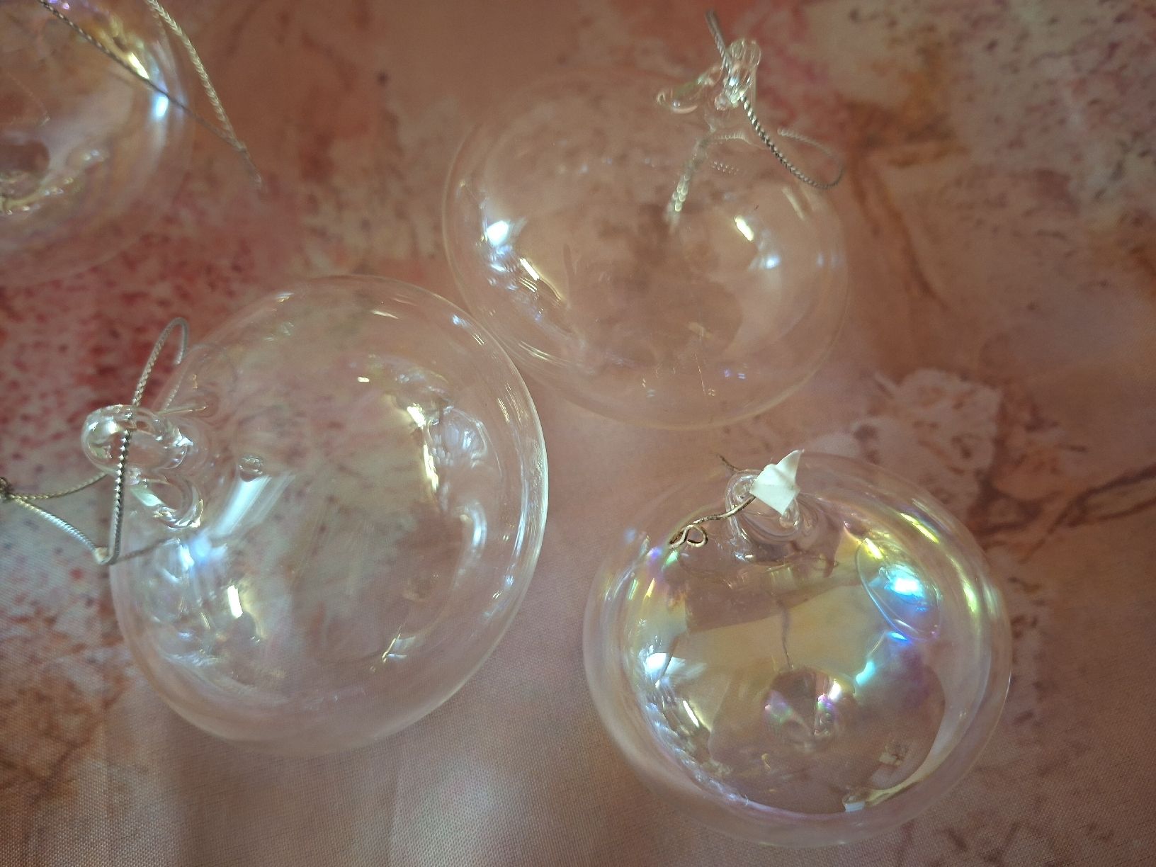 Tutte le decorazioni: neu: 26 Weihnachtskugeln Glas irisierend 6-9,5cm – Nuovo (secondo la descrizione) da Nassen venduto da verrueckt 5
