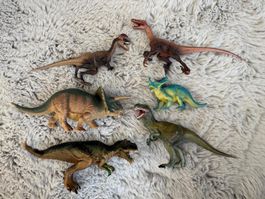 Dinosaurier-Figuren, 6 Stück