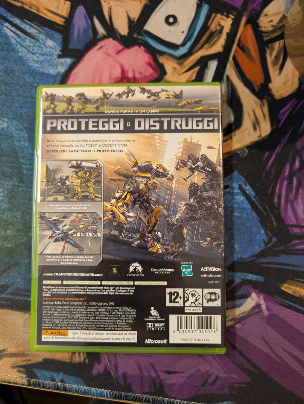 Giochi: Transformers the game Microsoft Xbox 360 – Usato da Giubiasco venduto da Ticinerd 1