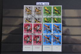 PJ 1969 Serie Viererblöcke ET gestempelt mit Taps   Los 5434