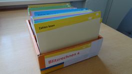 Ältere Blitzrechnen 4 Karteikarten Klett