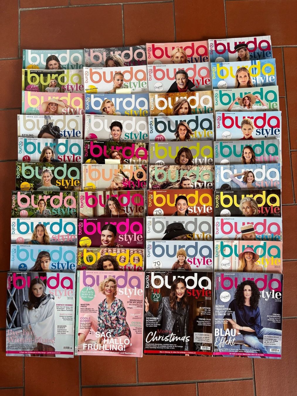 Schnittmuster: 61 Burda Style und 8 Burda Easy Hefte – Gebraucht aus Beromünster von Uelibard