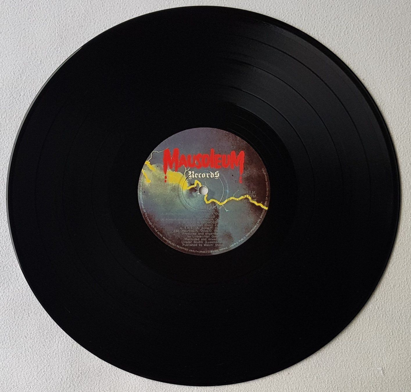 Dischi in vinile: Fisc – Break Out - LP - 1985 - First Press - Mausoleum – Usato da Uster venduto da Zardodel 3