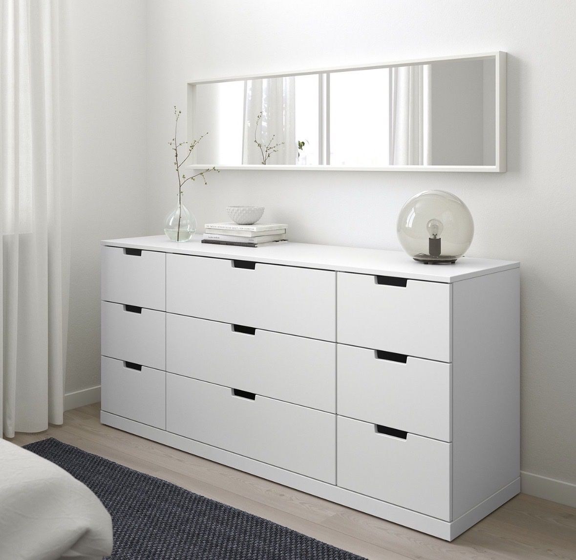 Ikea Cassettiere: Nordli Kommode IKEA weiss – Nuovo (secondo la descrizione) da Rain venduto da MJ1995 2