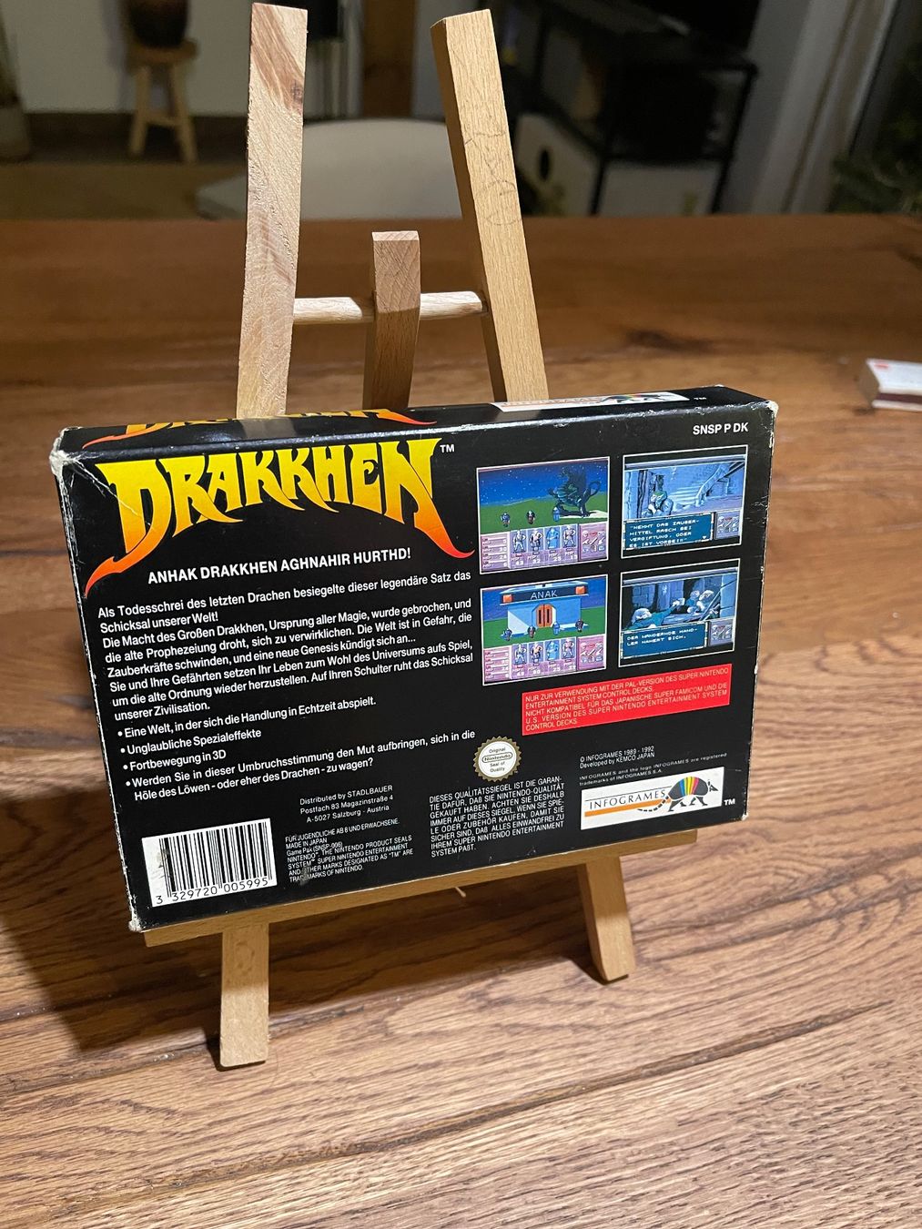 Nintendo Spiele: Drakkhen SNES OVP mit Anleitung! – Gebraucht aus Zuerich von Dorsi 3