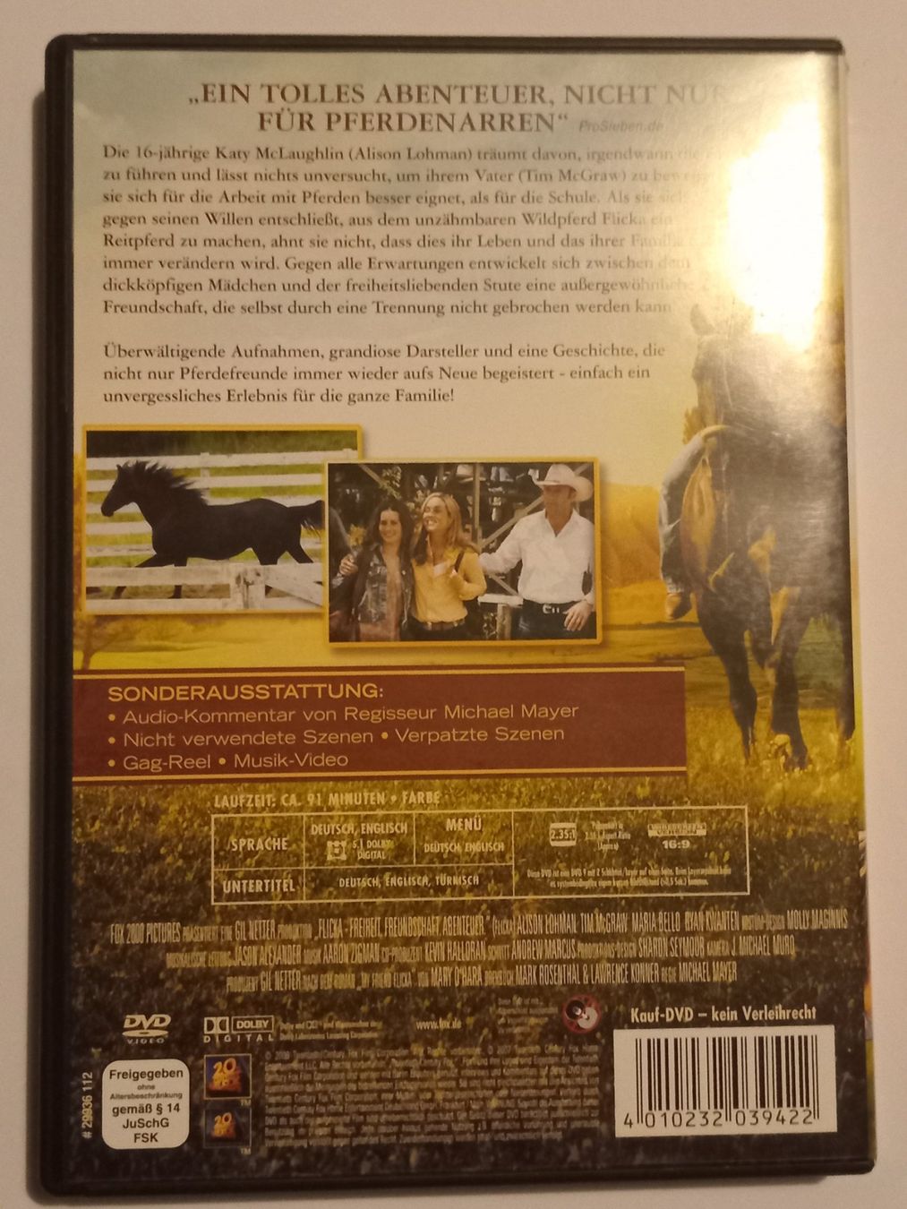 Tous les DVDs: C2 DVD - FLICKA (deutsch), – D'occasion à Urtenen-Schönbühl par chr_hf86 1