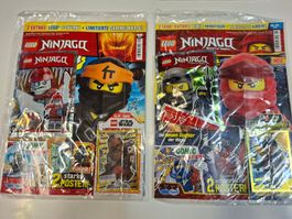 Lego Ninjago Magazine Hefte NEU mit Minifiguren 2