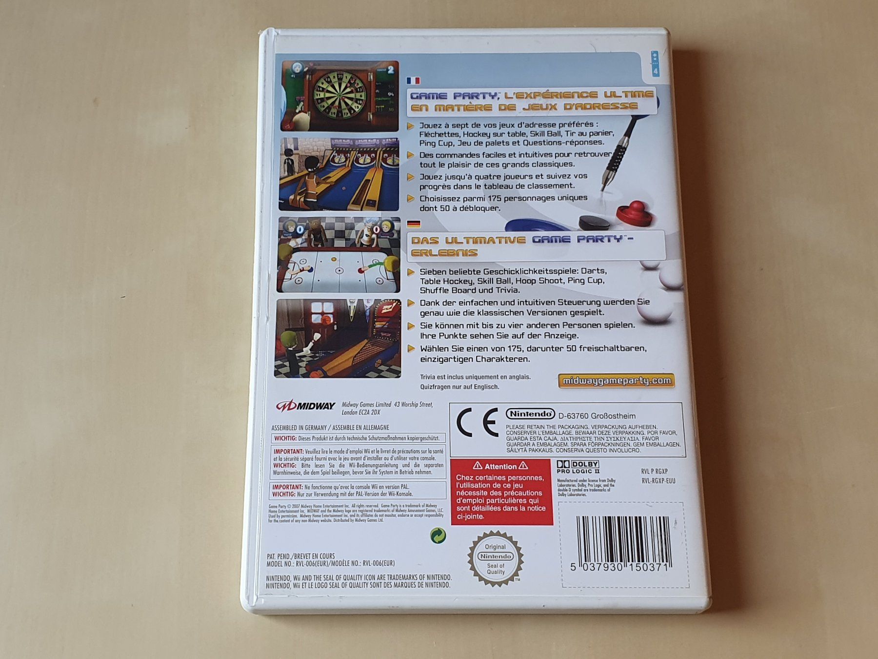 Nintendo Spiele: Game Party – Gebraucht aus Stansstad von collectorsshop 1