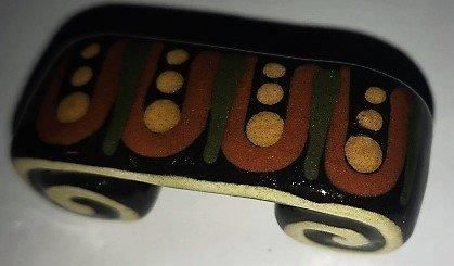 Coltelli: Messerbänkli aus Berner Keramik (2) – Nuovo (secondo la descrizione) da Lutzenberg venduto da Truhe