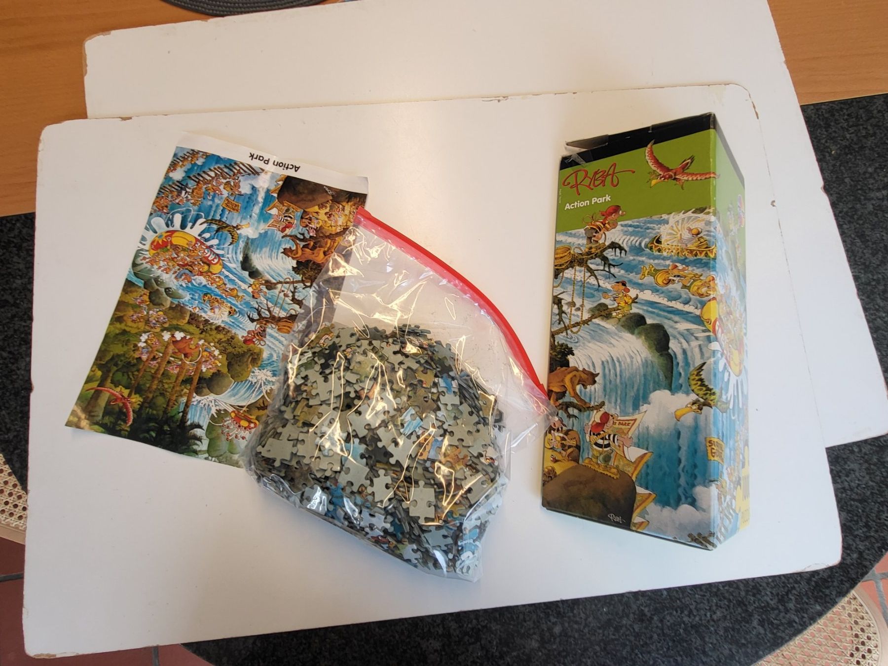 Heye Puzzle: Puzzle RYBA action parc 1000Teile – Usato da Therwil venduto da Nika123 7