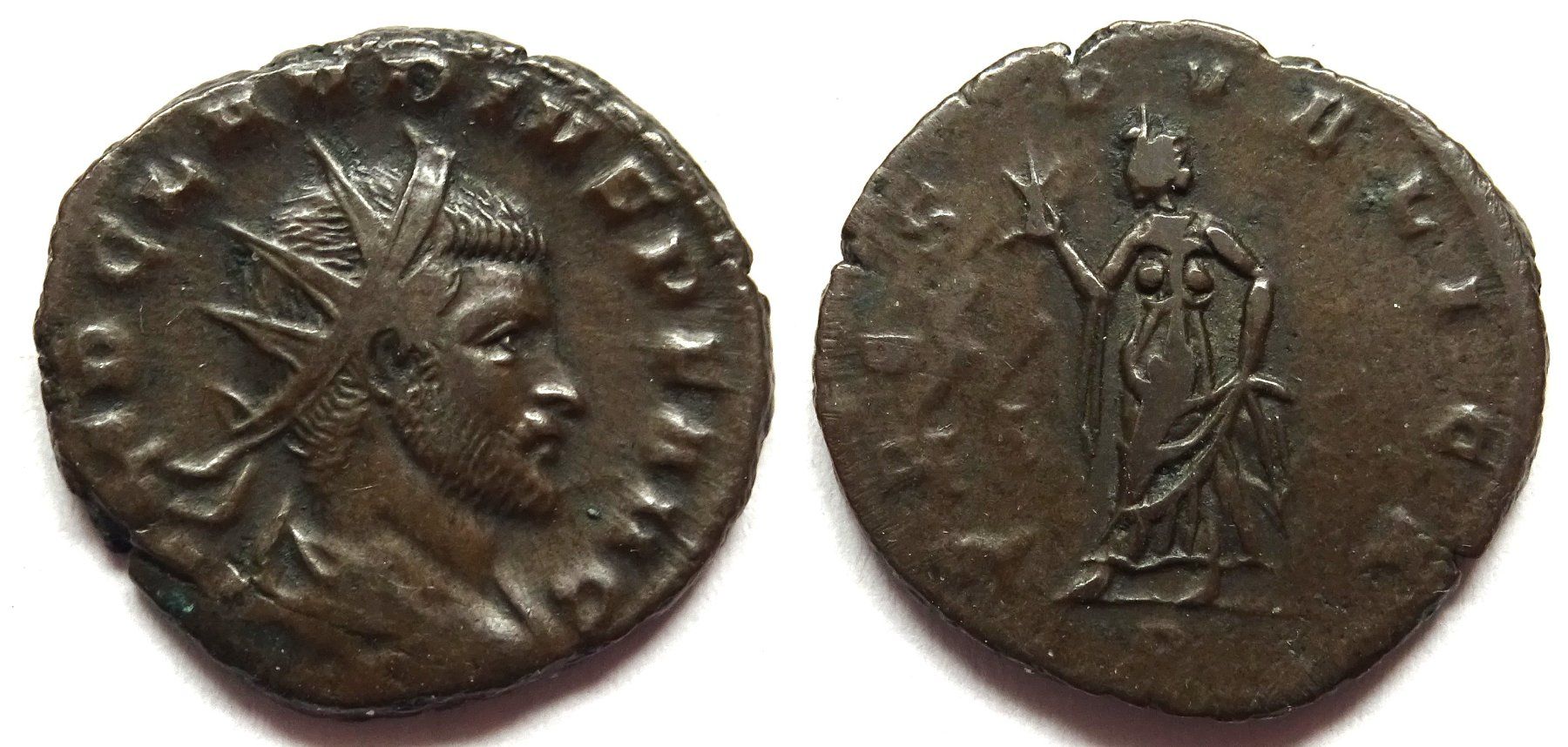 Tutti le monete: CLAUDIUS II Gothicus antoninianus (268-270 AD) – Usato da La Sarraz venduto da classicworldcoins