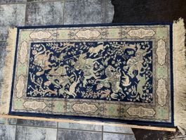 Orientalischer Teppich 60x120 cm mit Siegel 