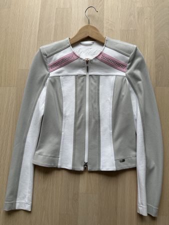 AIRFIELD Jacke, NEU, Gr. 36, hellgrau/weiss/rosa
