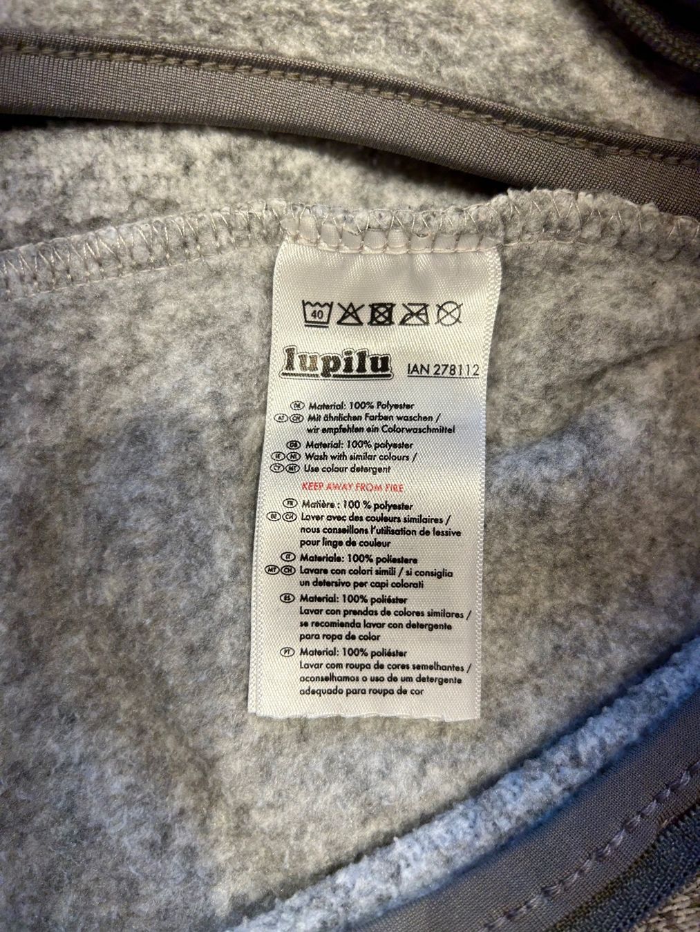 Lupilu Strampler: Baby Winter Overall 62/68 – Gebraucht aus Buchrain von mangotree123 3