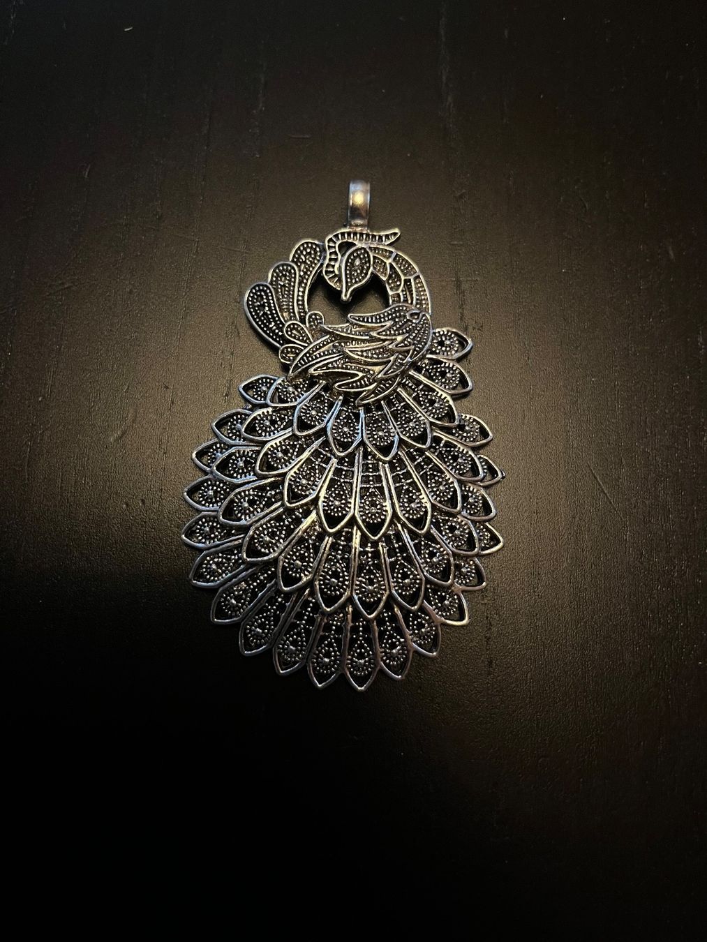 Anhänger: Amulett/ Anhänger Pfau – Neu (gemäss Beschreibung) aus Gams von Mariawicca 3