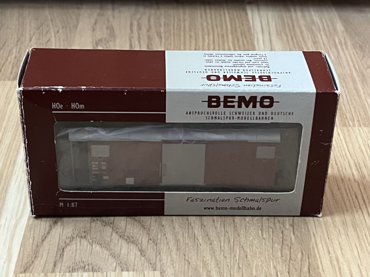 Bemo Modelleisenbahnen: Bemo BOB Gbk-v 603 – Gebraucht aus Blonay von babast_ 1