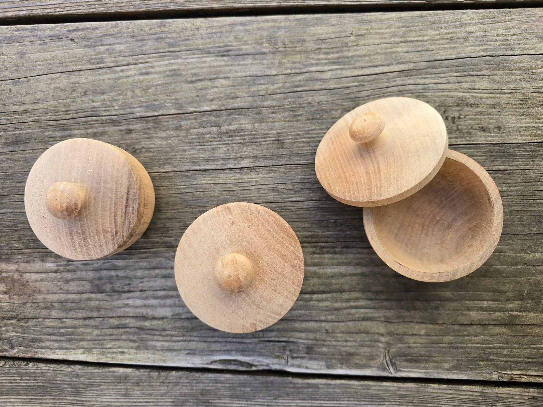Behälter & Ähnliches: Holz: Dose mit Deckel, Aufbewahrungsbox – Neu (gemäss Beschreibung) aus Romanshorn von Rachacha 3