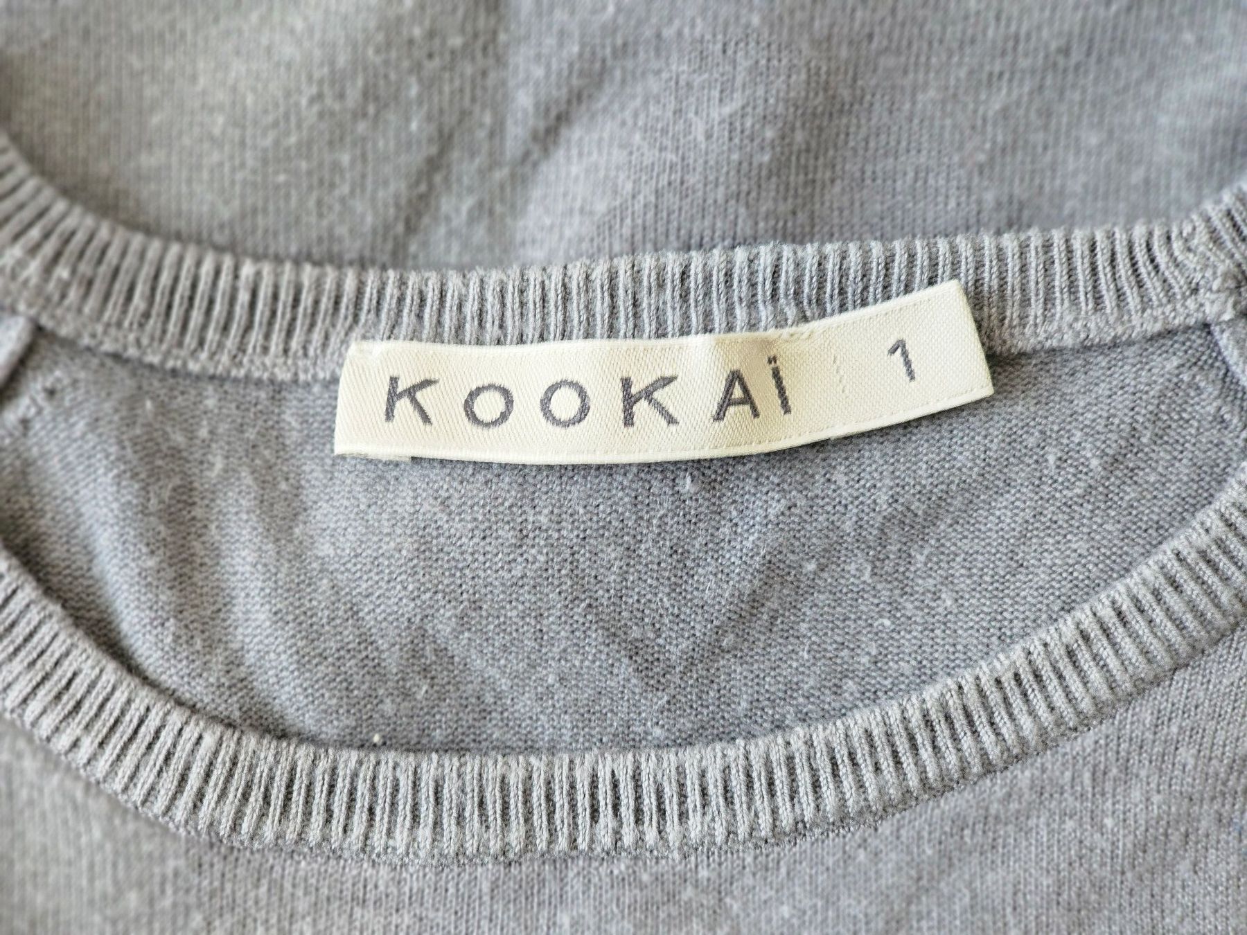 Kookai Top: Graues Sommer Strick Top, Kookai, Gr. S – Usato da Ried-Brig venduto da Zzyzx 5
