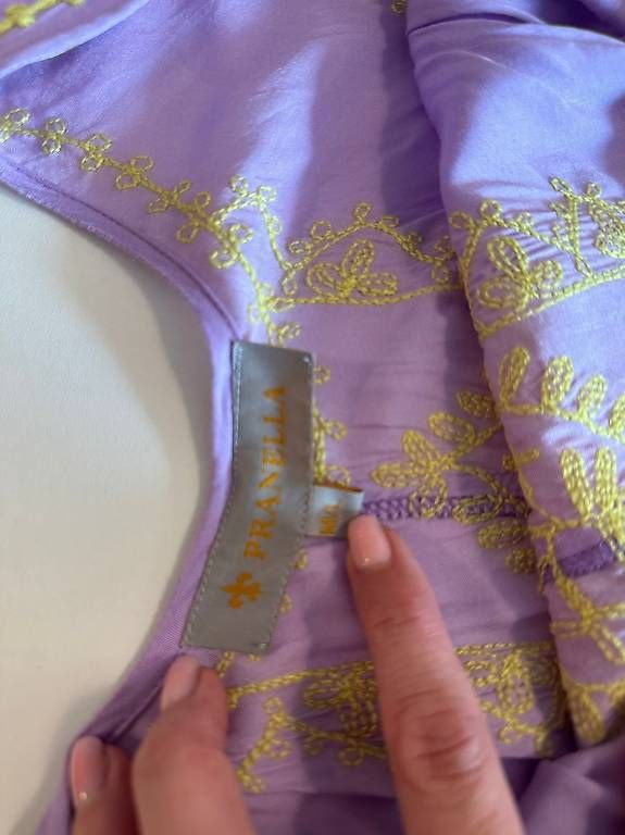 Robes: Maxikleid lila gelb – D'occasion à Luzern par per_mxf5 3